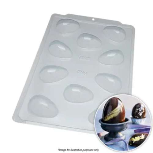 Smooth Egg Mould 50g - Click Image to Close